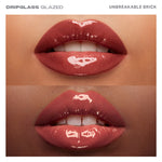 Thumbnail for MORPHE Dripglass Glazed High Shine Lip Gloss - Unbreakable Brick - Distacart