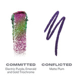 Thumbnail for MORPHE Mixed Signals Dual Ended Cream & Liquid Shadow Stick - Committed Conflicted