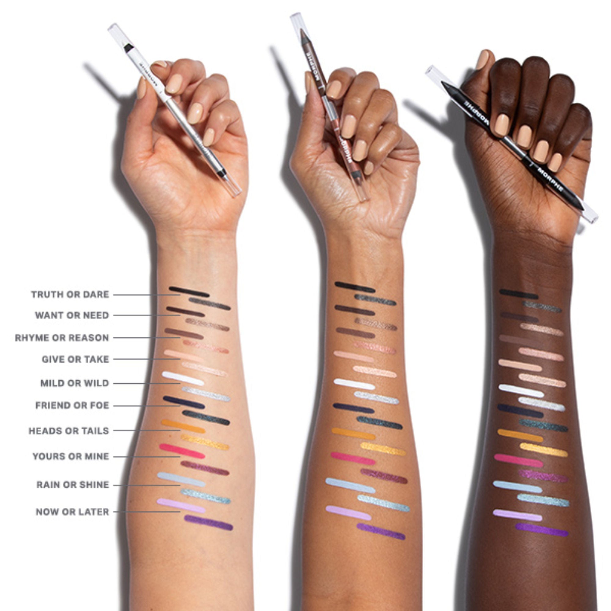 MORPHE Bi Liner Dual Ended Gel Pencil - Friend Or Foe - Distacart