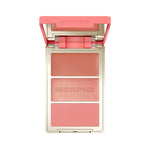 Thumbnail for MORPHE Cheek Thrills Multi Finish Face Trio - Beach Bonfire