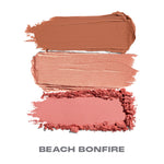 Thumbnail for MORPHE Cheek Thrills Multi Finish Face Trio - Beach Bonfire - Distacart
