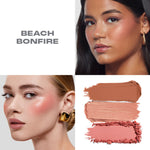 Thumbnail for MORPHE Cheek Thrills Multi Finish Face Trio - Beach Bonfire - Distacart