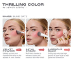 Thumbnail for MORPHE Cheek Thrills Multi Finish Face Trio - Beach Bonfire - Distacart