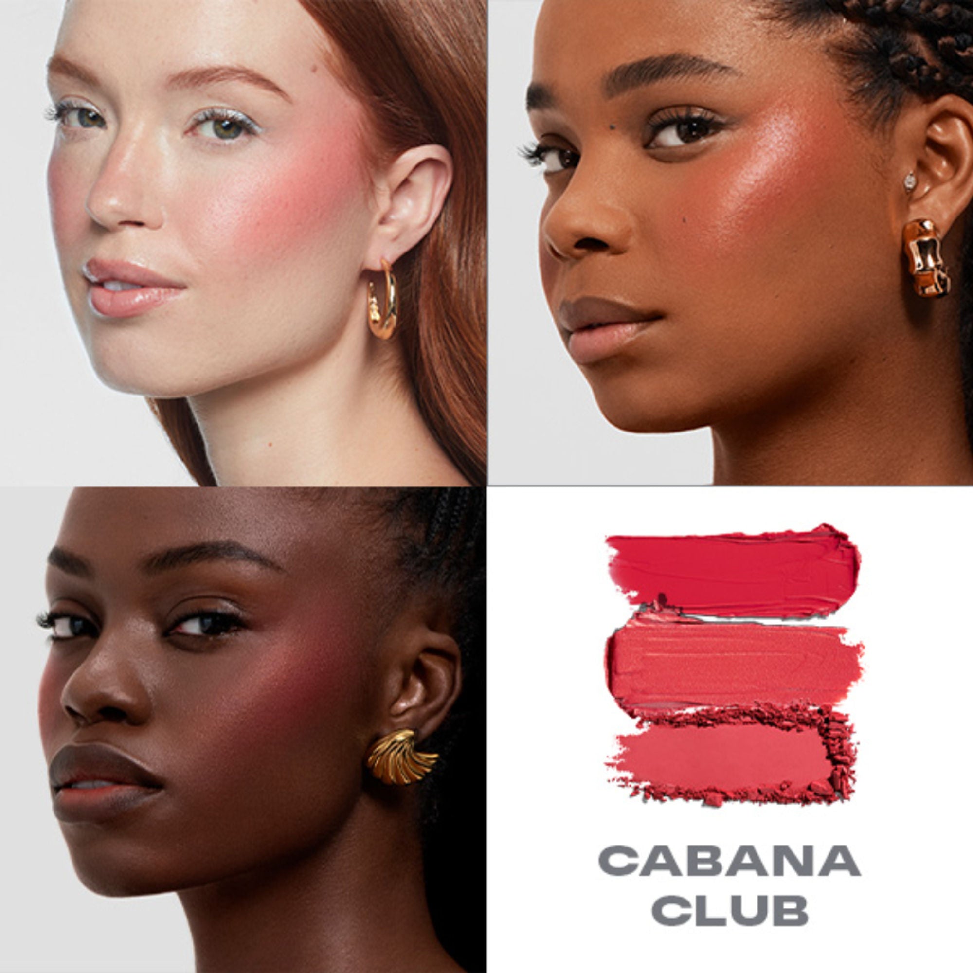 MORPHE Cheek Thrills Multi Finish Face Trio - Cabana Club - Distacart