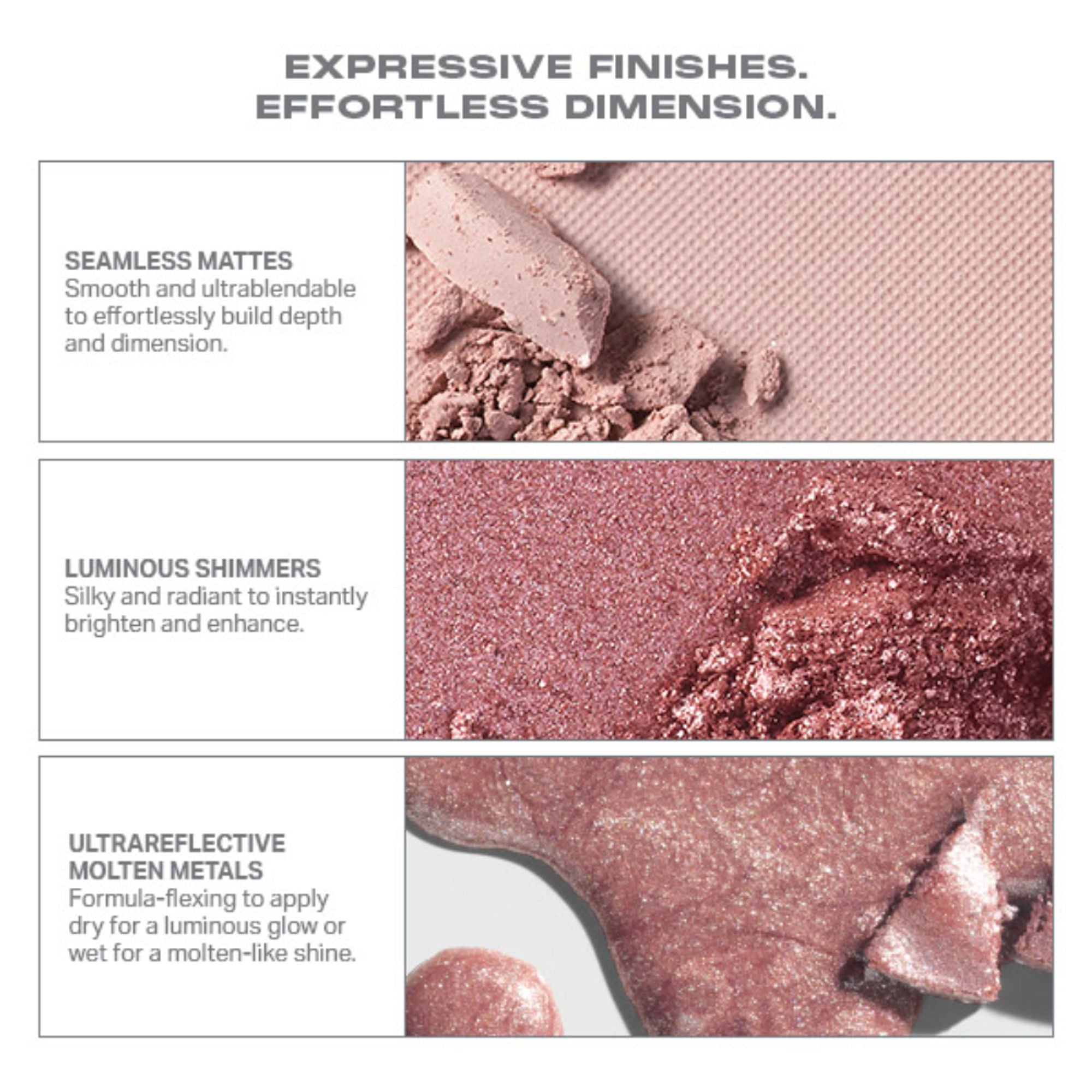 MORPHE Chromaplus 6-Pan Eyeshadow Palette - Cyber Chrome - Distacart