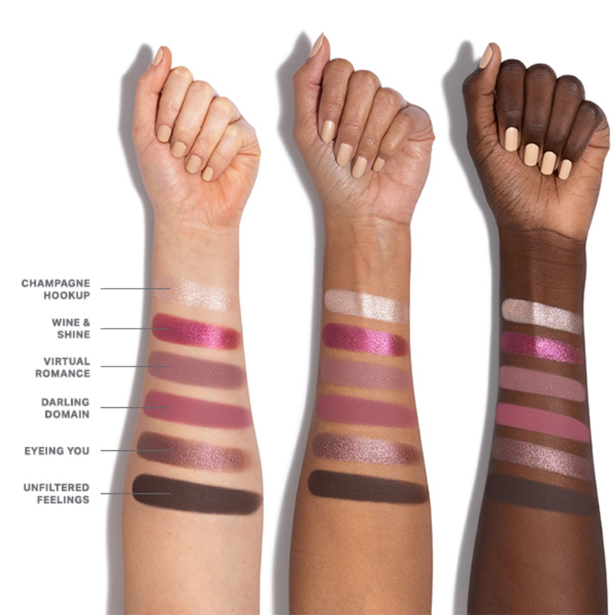 MORPHE Chromaplus 6-Pan Eyeshadow Palette - Love Byte - Distacart