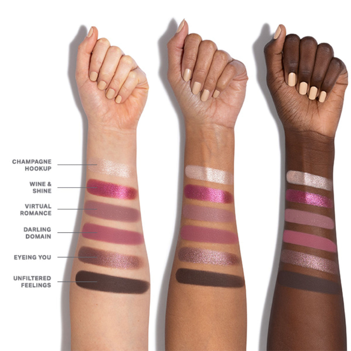 MORPHE Chromaplus 6-Pan Eyeshadow Palette - Love Byte - Distacart