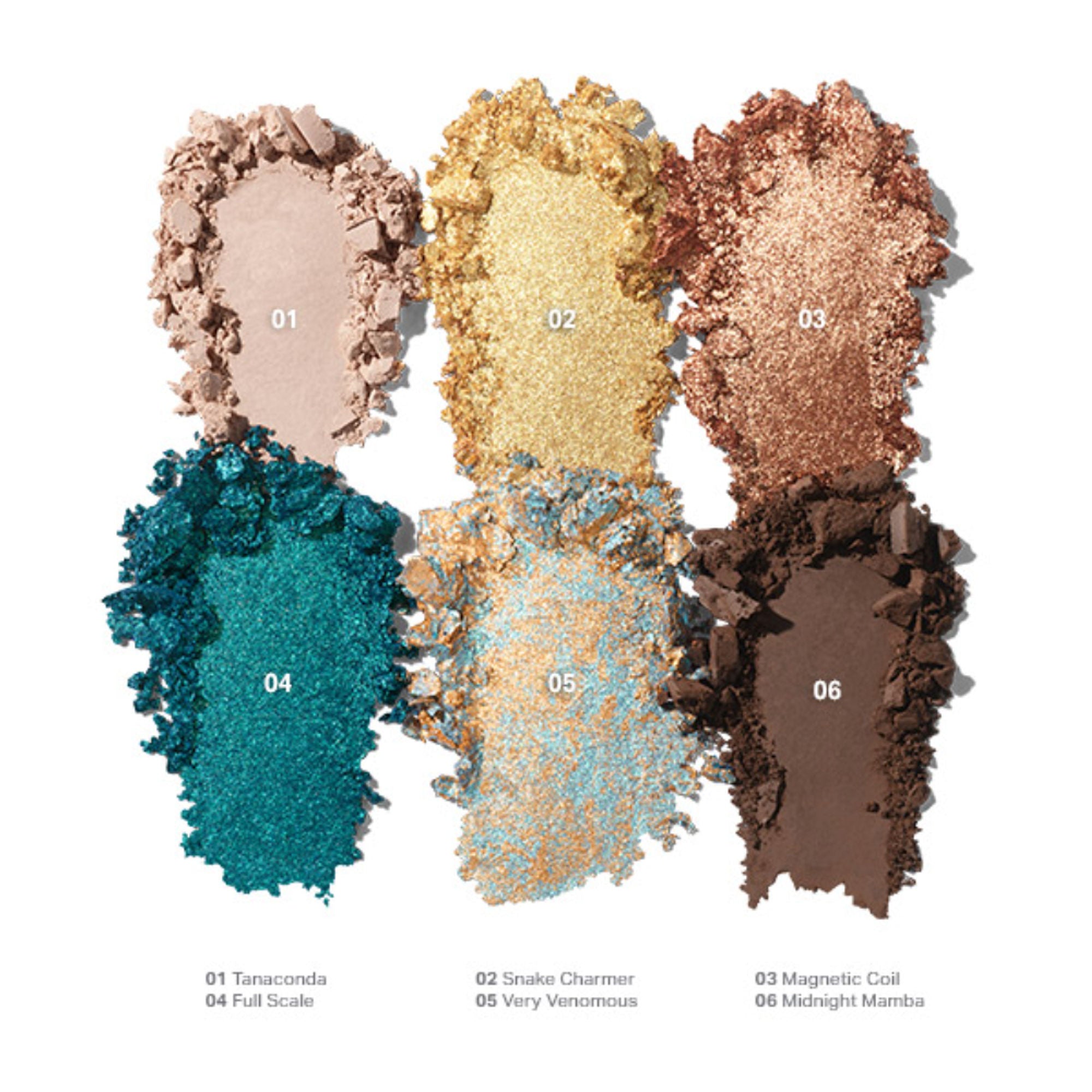 MORPHE Chromaplus 6-Pan Eyeshadow Palette - Python Code - Distacart