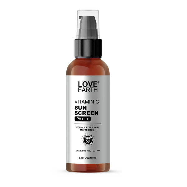 Love Earth Vitamin C Sunscreen SPF-50 PA+++ For Sun's UVA & UVB - Distacart