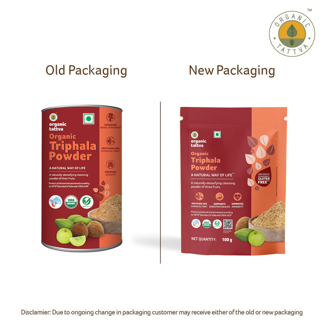 Organic Tattva Triphala Powder - Dista