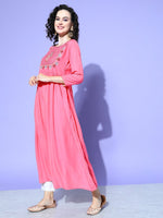 Thumbnail for All About You Women Ethnic Motifs Embroidered Anarkali Kurta - Distacart