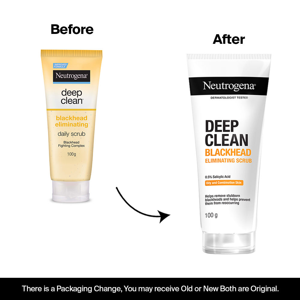 Neutrogena Deep Clean Blackhead Eliminating Daily Scrub - Distacart