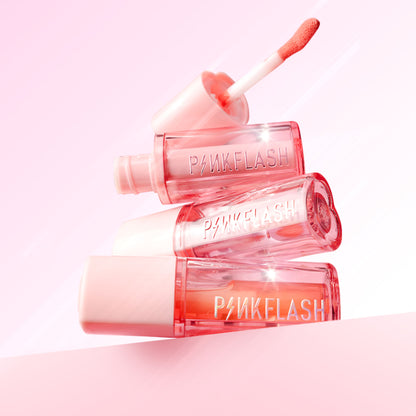 PINKFLASH Color Change Magic Lasting Lip Tint - Hot Pk01 Juicy Peach - Distacart
