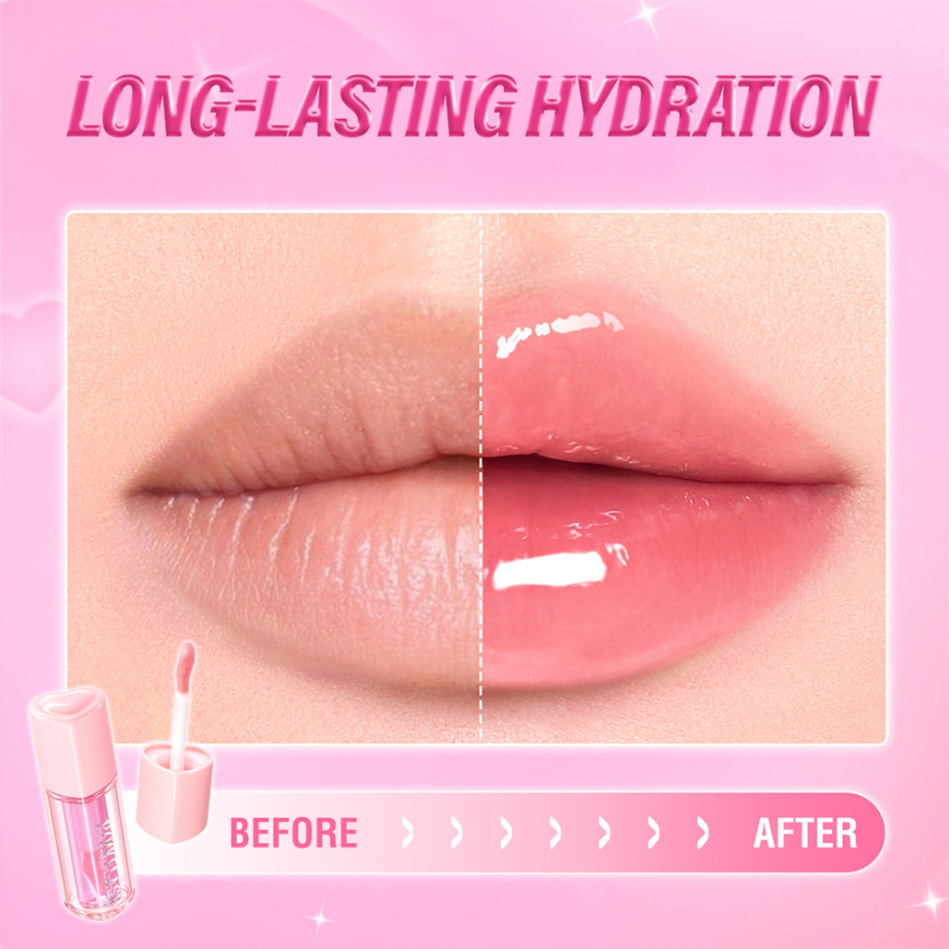 PINKFLASH Color Change Magic Lasting Lip Tint - Hot Pk01 Juicy Peach - Distacart