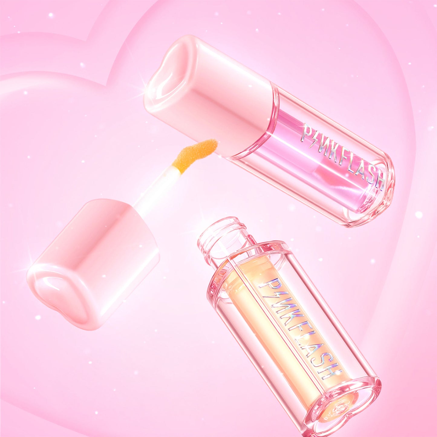 PINKFLASH Color Change Magic Lasting Lip Tint - Hot Pk01 Juicy Peach - Distacart