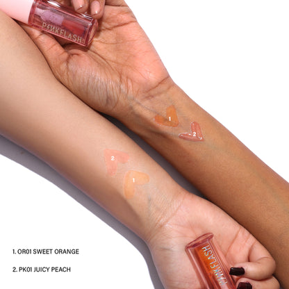 PINKFLASH Color Change Magic Lasting Lip Tint - Hot Pk01 Juicy Peach - Distacart