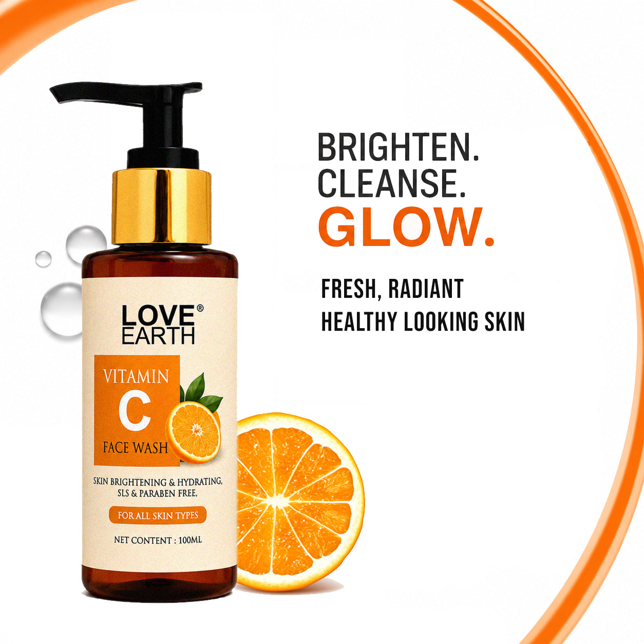 Love Earth Vitamin – C Face Wash - Dista