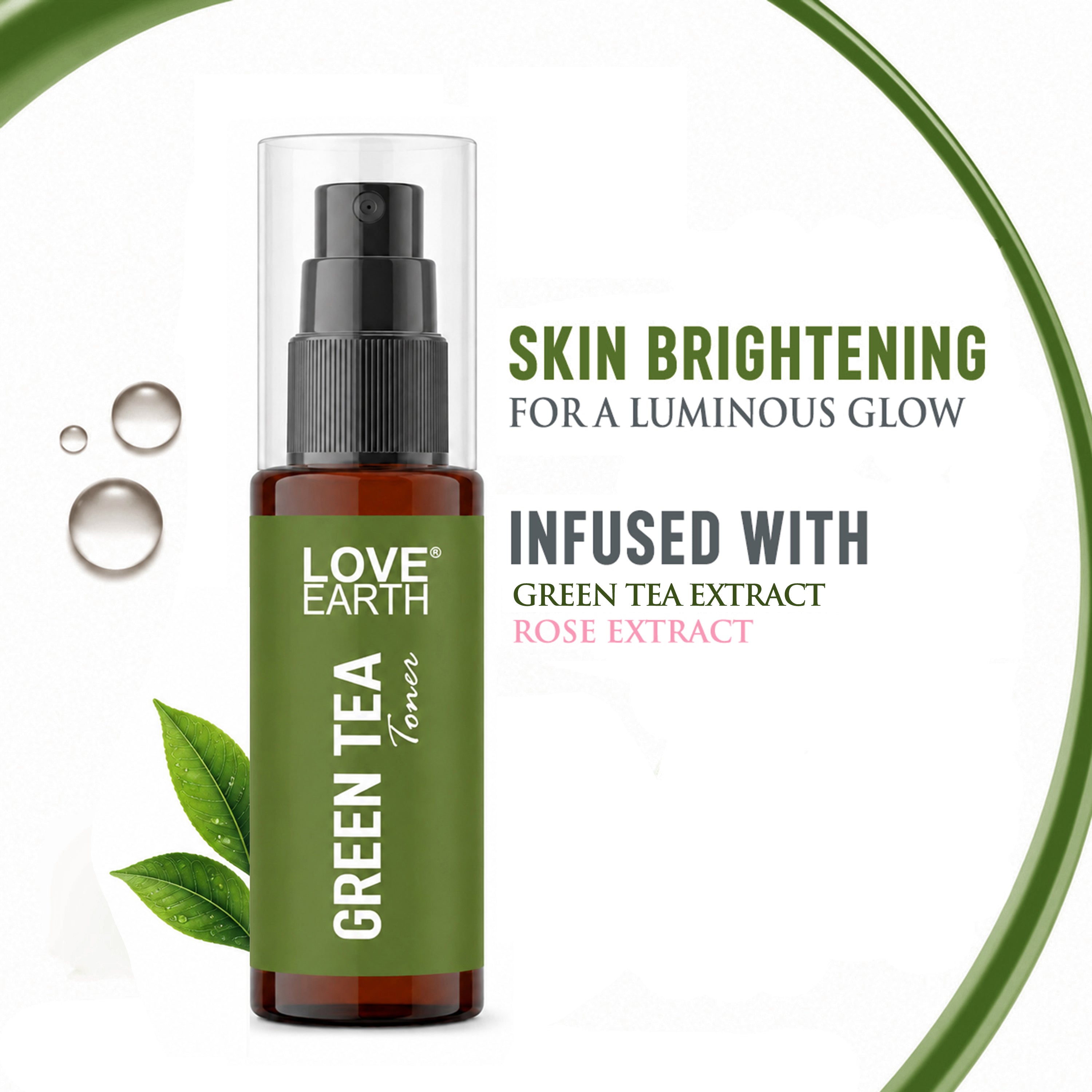 Love Earth Green Tea Toner - Dista