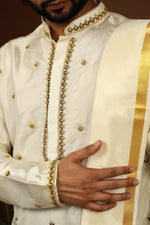 Thumbnail for Hand Embroidered Pattu Set by Hilo Design