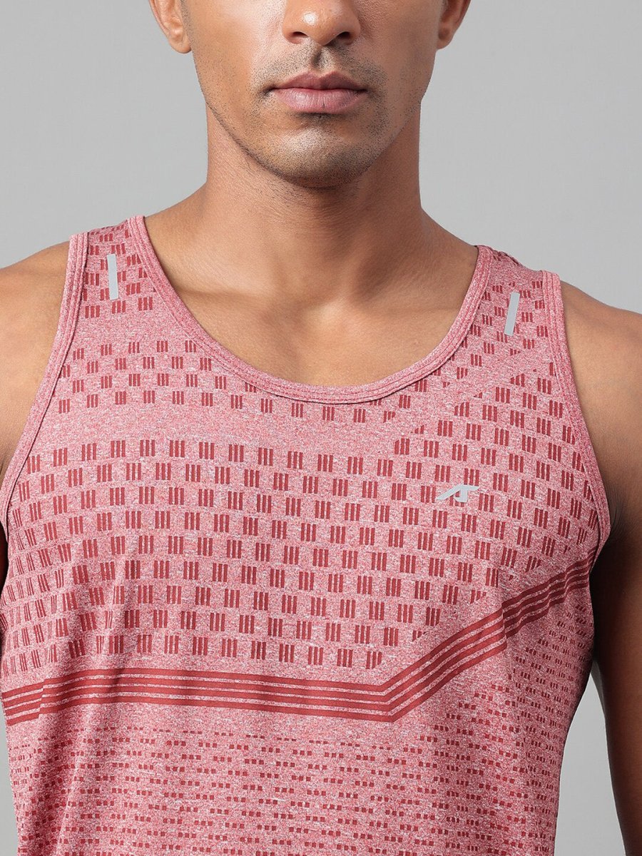 Alcis Heather Dry Tech Anti Static Slim Fit Running T-shirt - Distacart