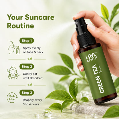 Love Earth Green Tea Toner - Dista