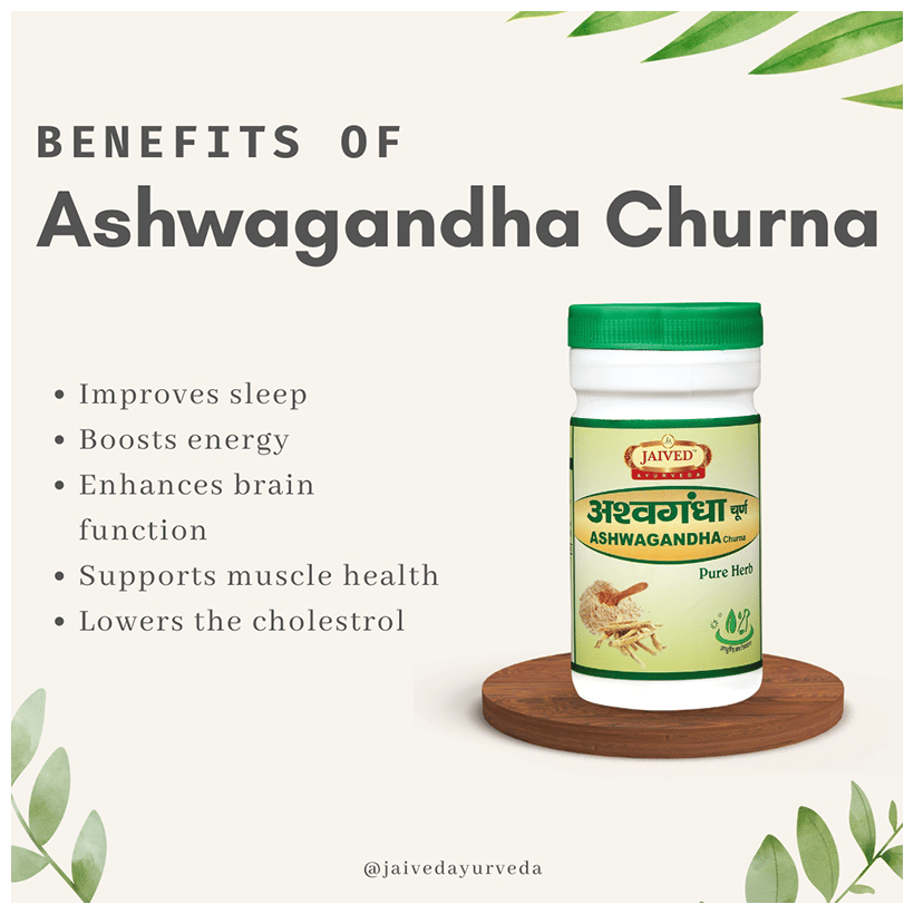 Jaived Ayurveda Ashwagandha Churna