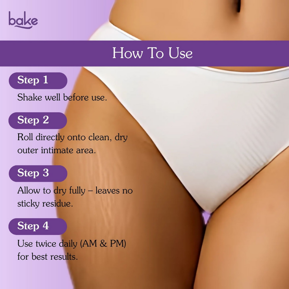 Bake IntiErase™ Intimate Brightening Roll On Serum