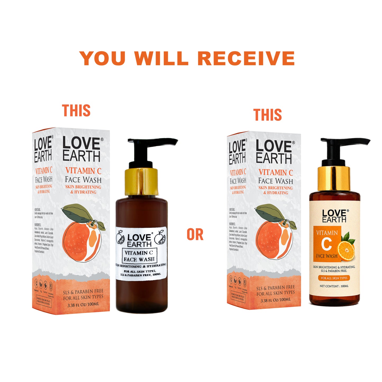 Love Earth Vitamin – C Face Wash - Dista