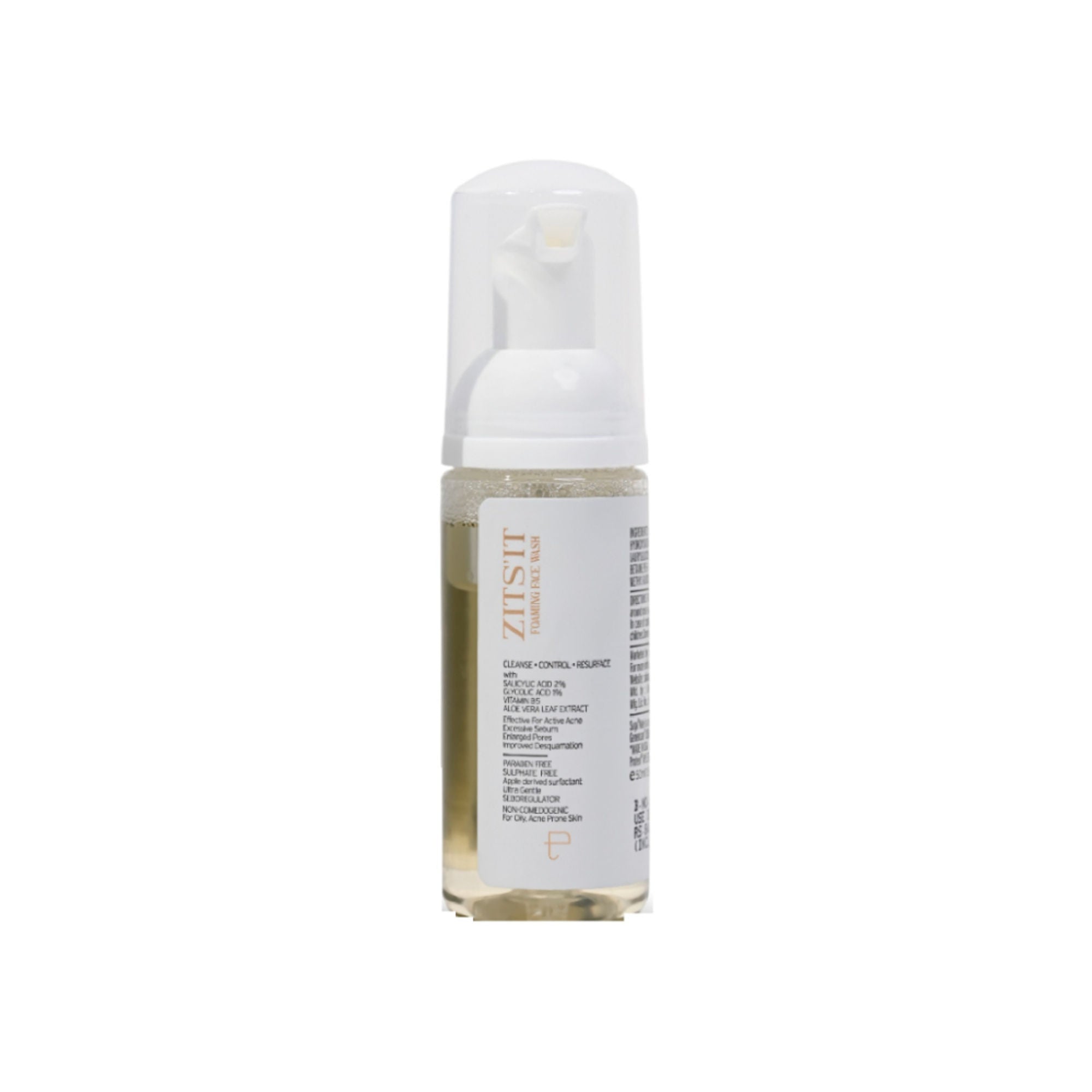 Personal Touch Skincare Zitsit Gentle Foaming Anti Acne Facewash pH 5 For Dry, Oily, Normal & Acne Prone - Distacart