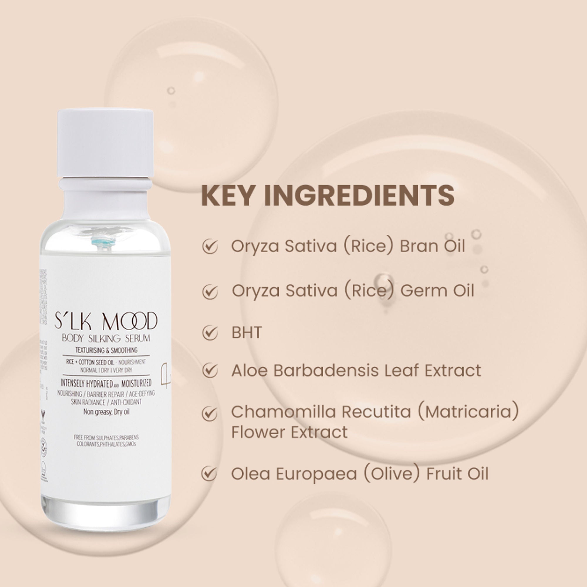 Personal Touch Skincare Skincare Silk Mood Body Silking Serum - Distacart
