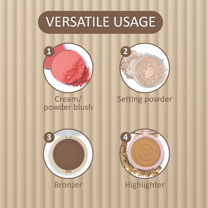 Bronson Professional Fat Brush For Face Powder And Blush - Dista
