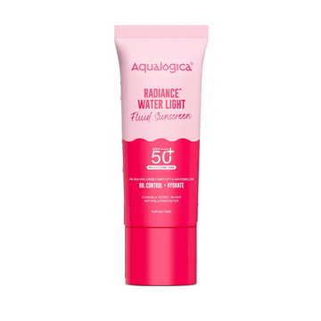 Aqualogica Radiance+ Oil Control Fluid Sunscreen SPF50+ PA++++ - Dista