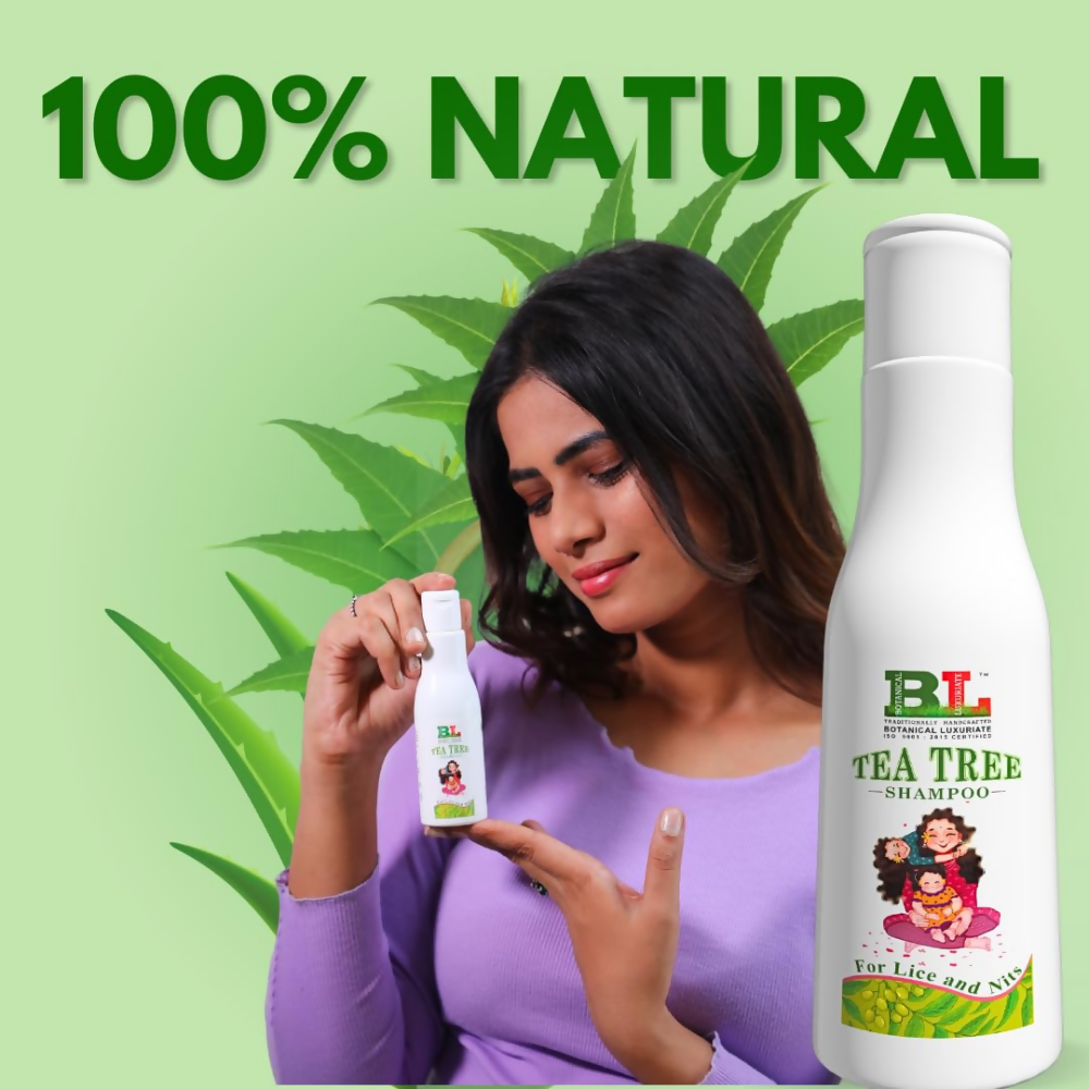 Botanical Luxuriate Tea Tree Natural Anti Lice and Nits Shampoo - Dista