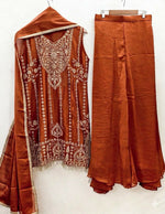 Thumbnail for Teeya Creation Womens New Trendy Stylish Heavy Embroiedery With Beads Work Kurta Set - Dista