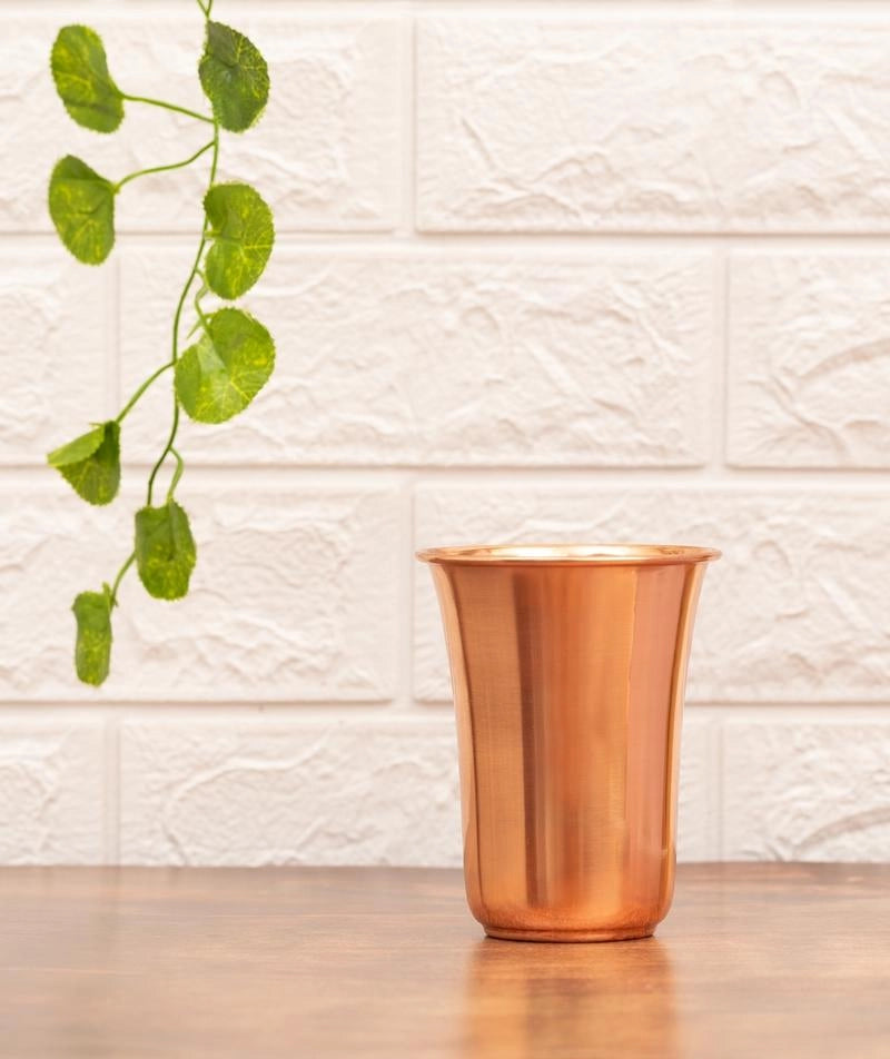 Isha Life Copper Glass / Tumbler, 400 ml