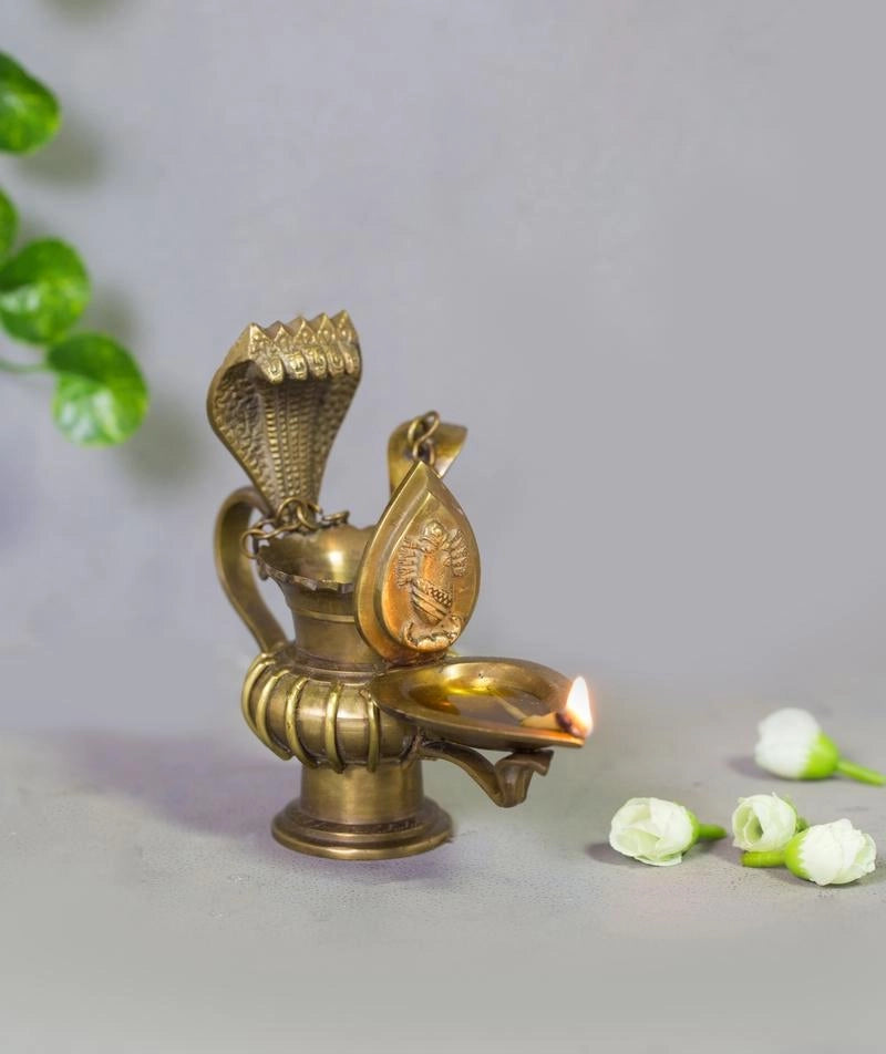 Isha Life Linga Bhairavi Lamp with Spoon