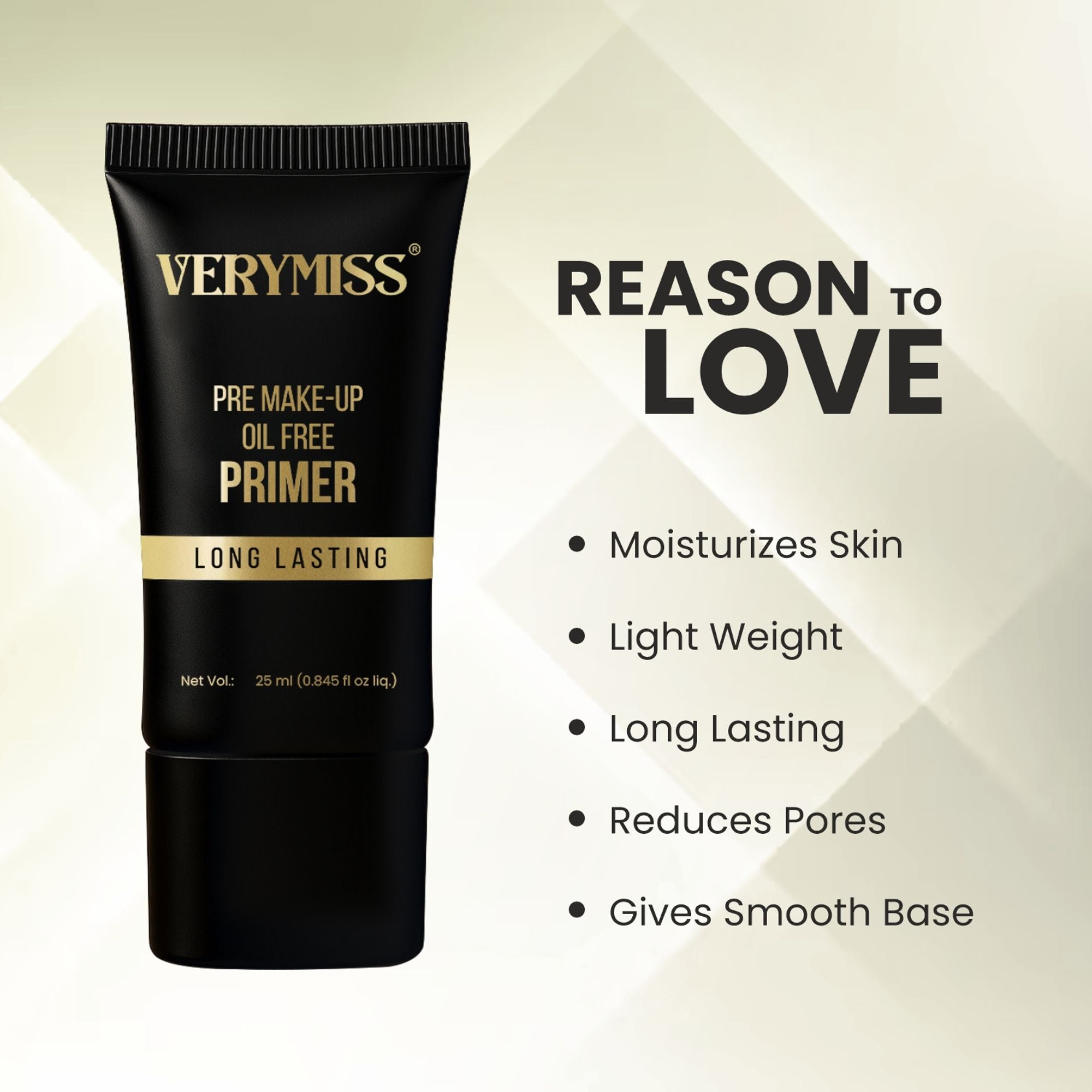 VERYMISS Pre Make-Up Oil Free Matte Primer - Distacart
