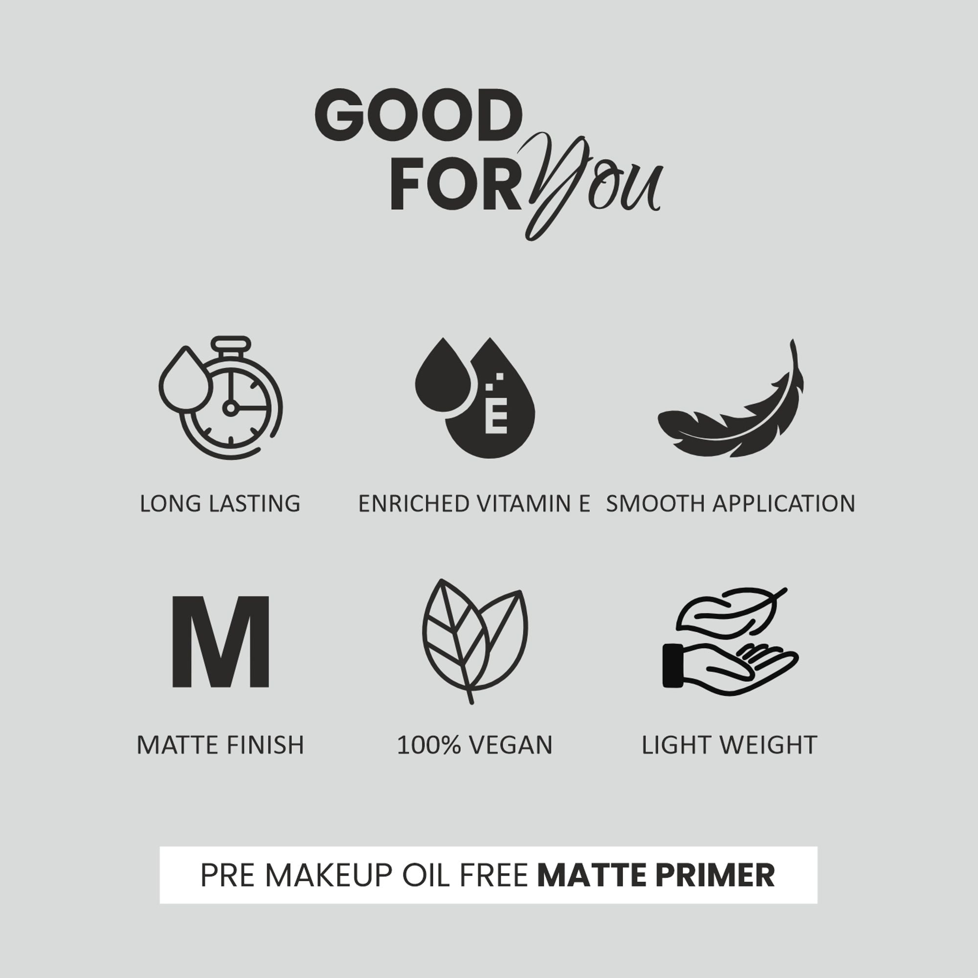 VERYMISS Pre Make-Up Oil Free Matte Primer - Distacart
