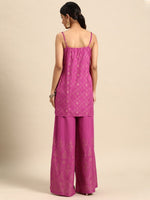 Thumbnail for All About You Foil Printed Regular Kurta with Palazzos - Distacart