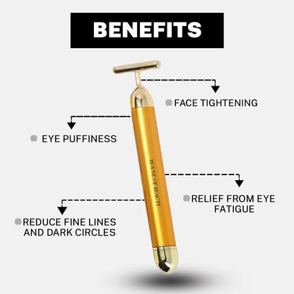 House of Beauty 24K Face Massager - Distacart