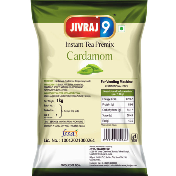 jivraj9 Tea Cardamom Premix Tea - Distacart
