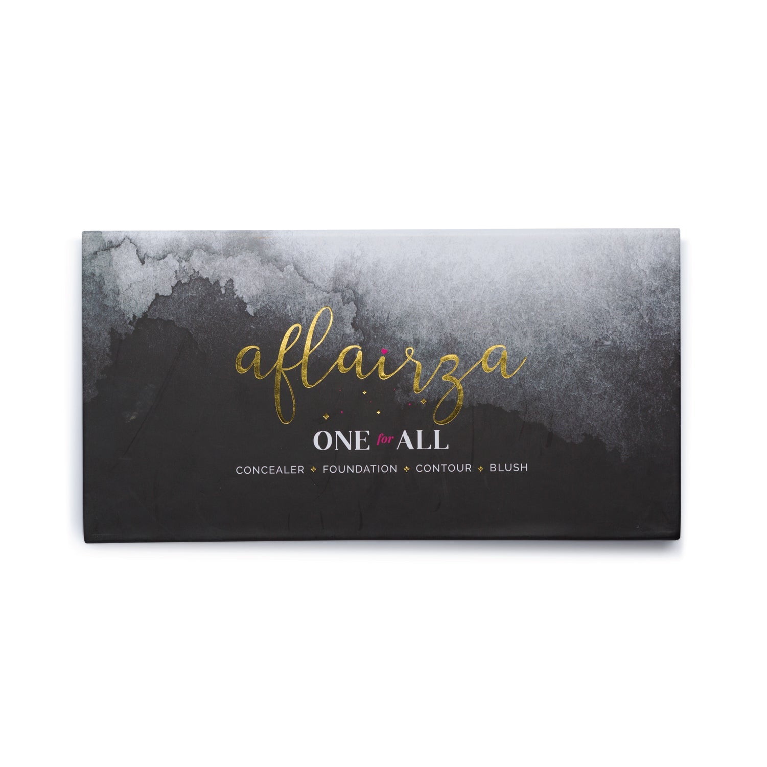 Aflairza One for All Palette, 4-in-1 Foundation, Concealer, Blush & Contour, All-in-One Face Palette for Effortless Beauty 56g