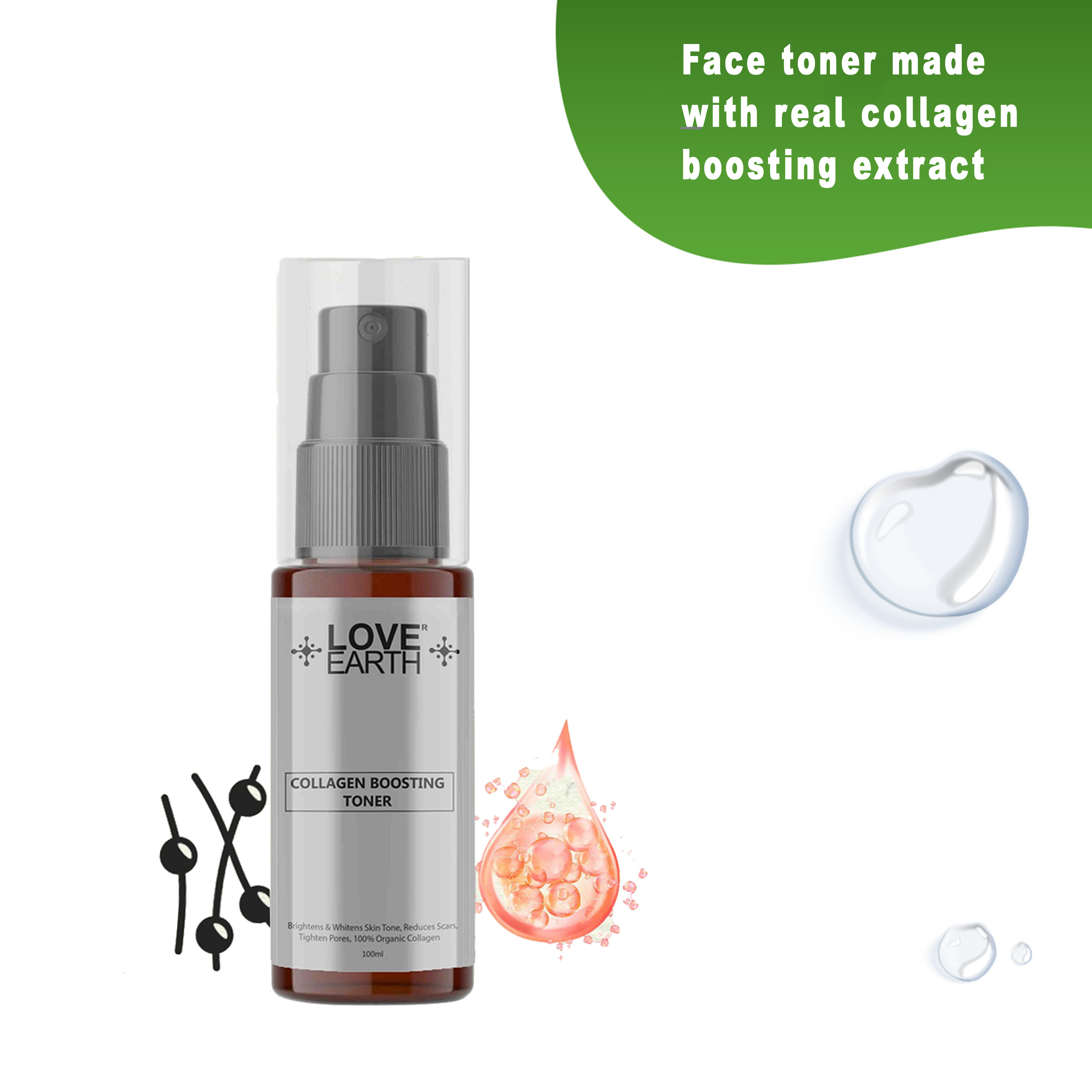 Love Earth Collagen Boosting Toner - Dista