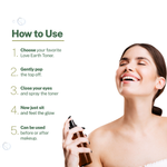 Thumbnail for Love Earth Rajni Gandha Toner Face Mist - Dista