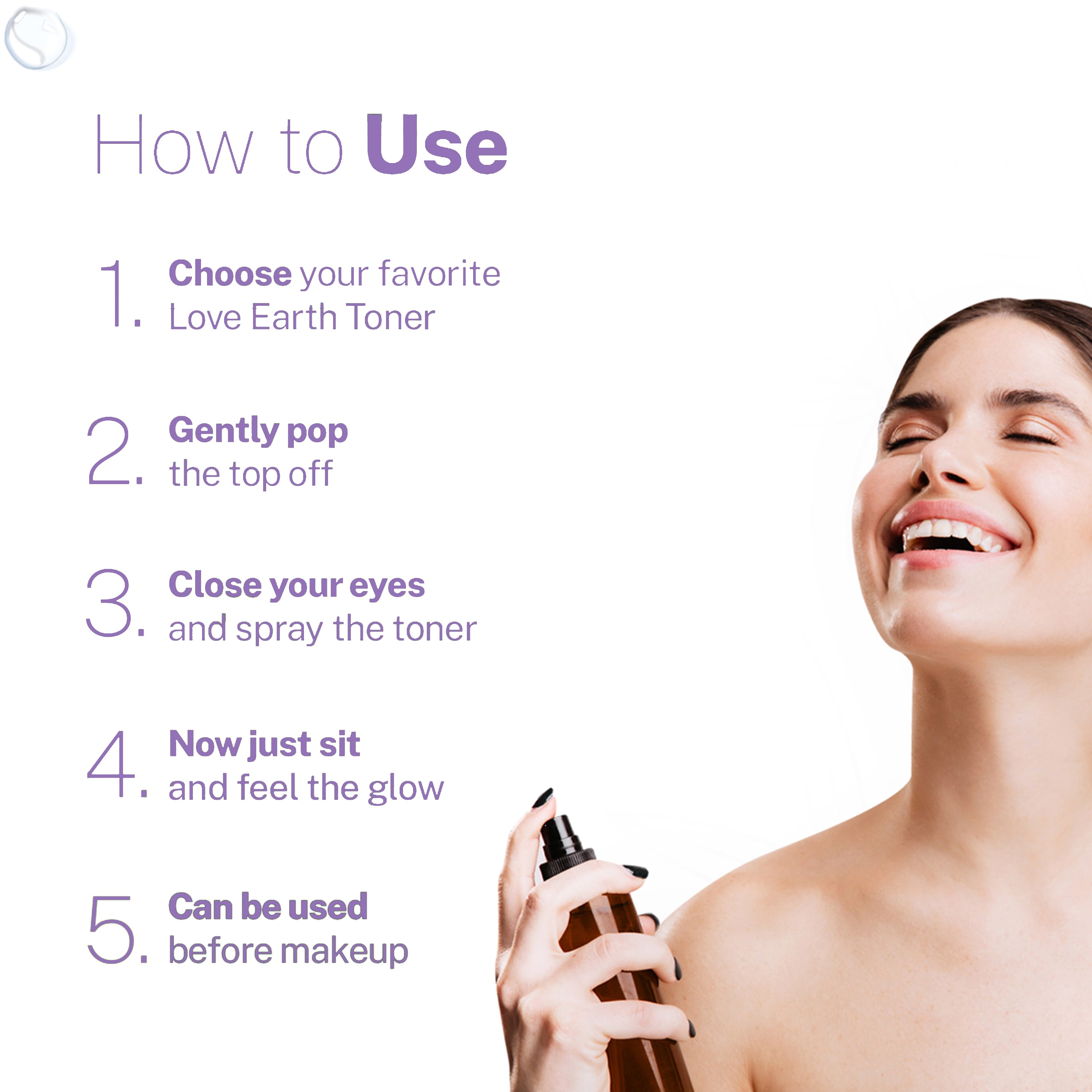 Love Earth Lavender Toner - Dista