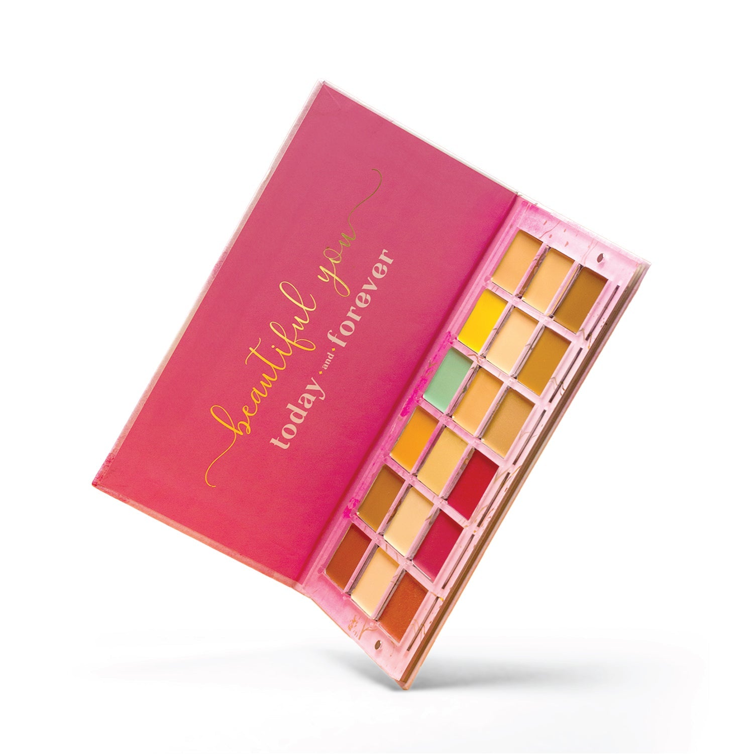 Aflairza One for All Palette, 4-in-1 Foundation, Concealer, Blush & Contour, All-in-One Face Palette for Effortless Beauty 56g - Distacart