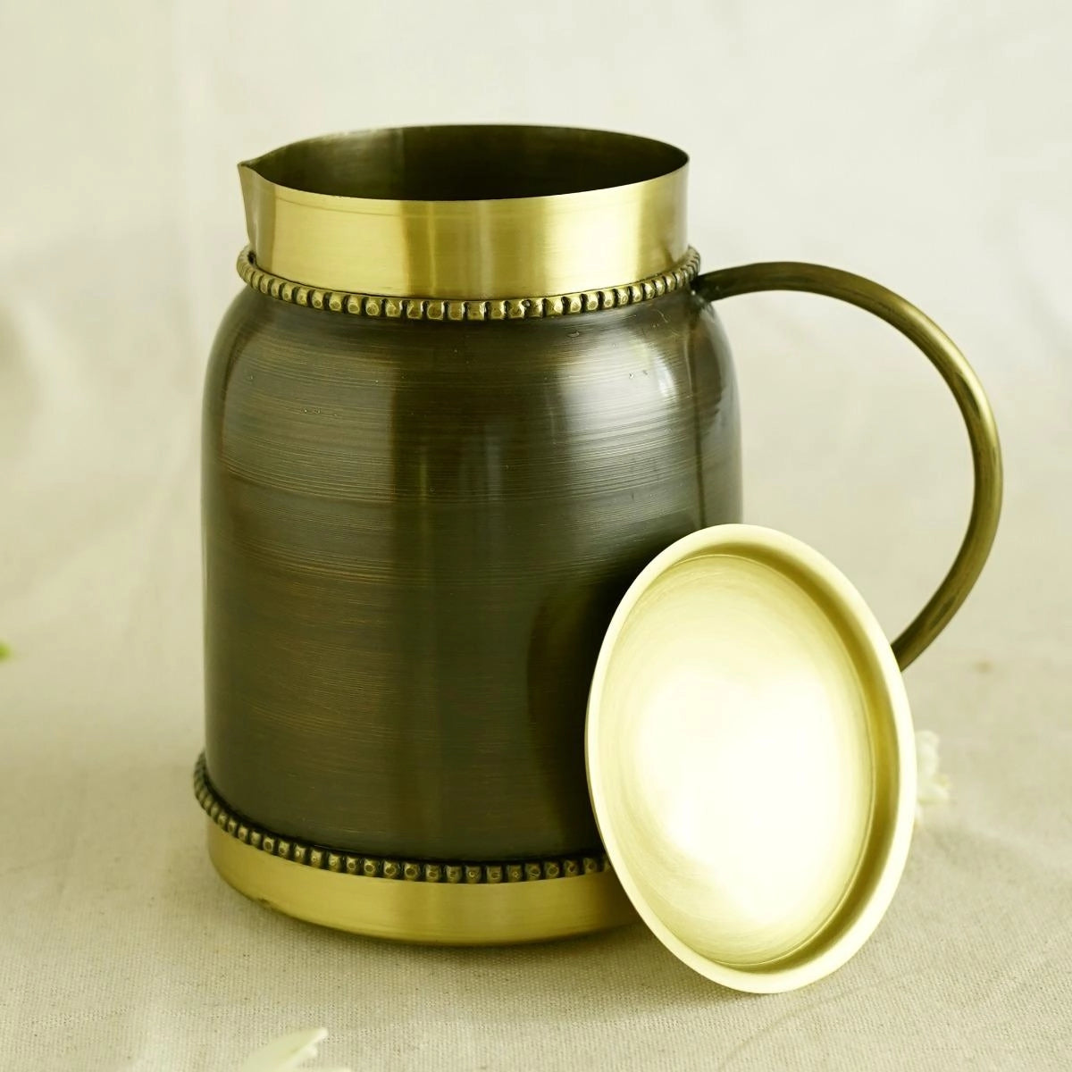 Isha Life Elegant Pure Brass Water Mug