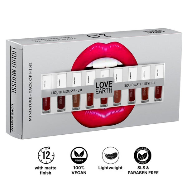 Love Earth Liquid Mousse Lipstick 2.O - Distacart