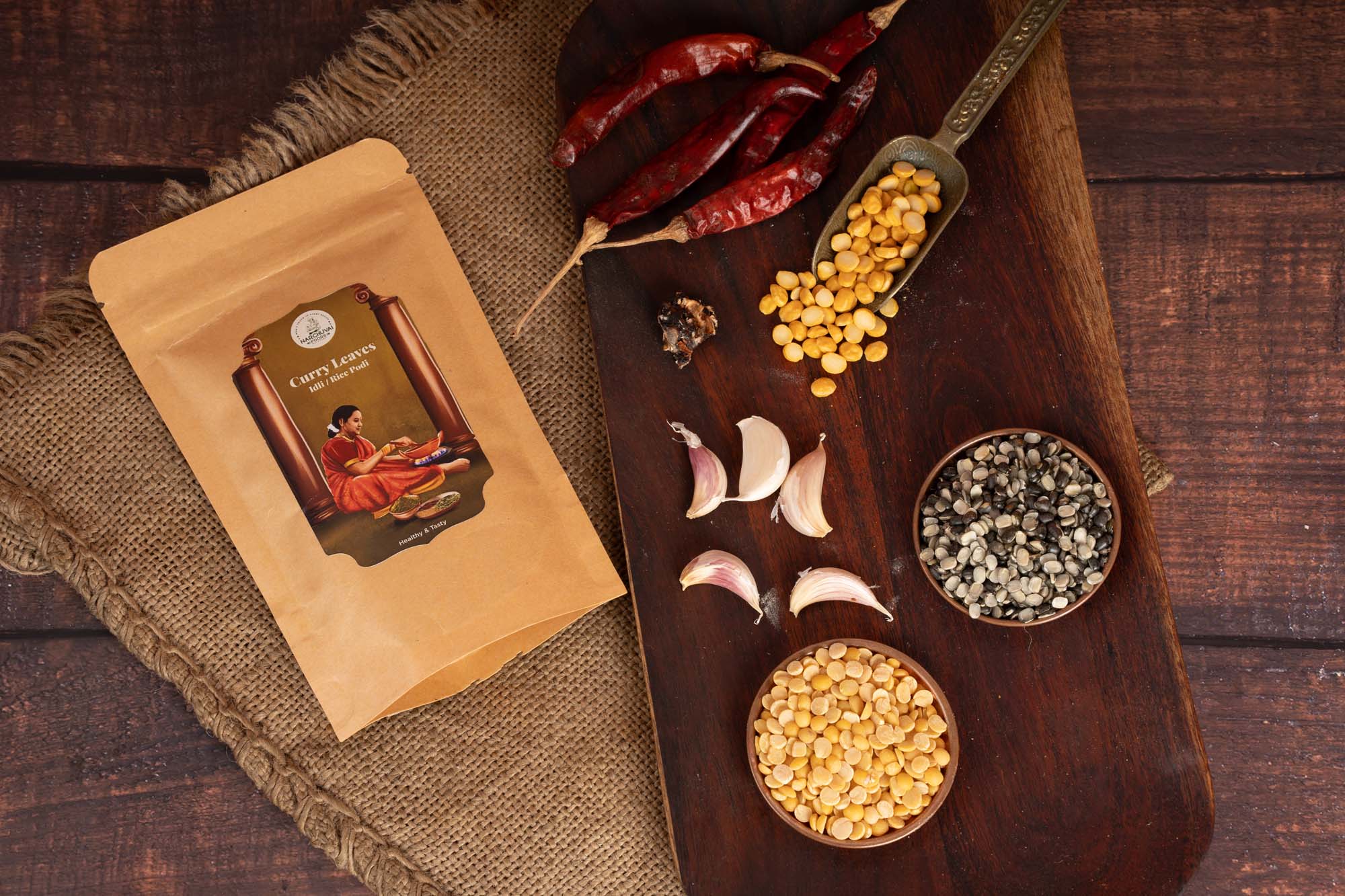 Narchuvai Foods Curry Leaves Idly Podi