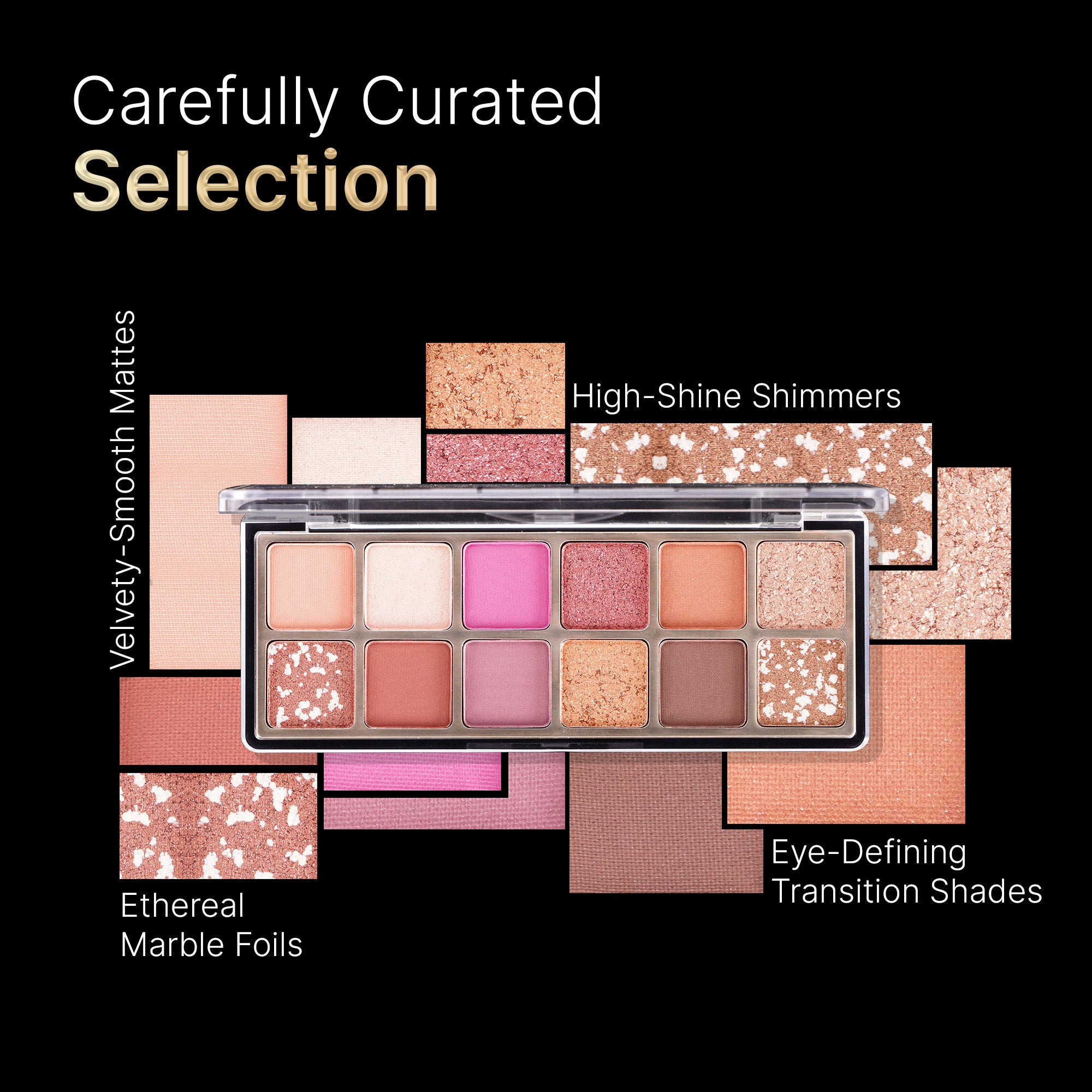 Swiss Beauty Select Eyeshadow Palette - 2 Fast Nights - Distacart